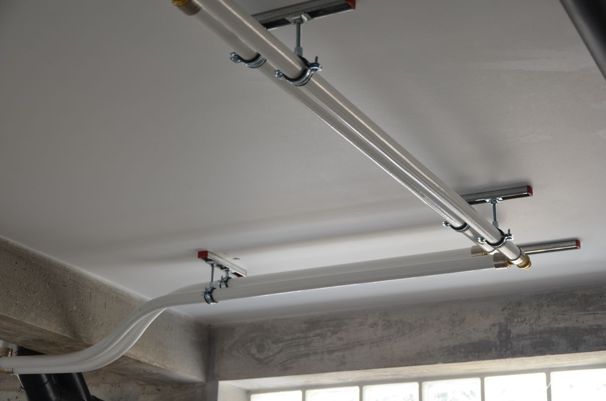 Industrial fire sprinkler system in Connecticut